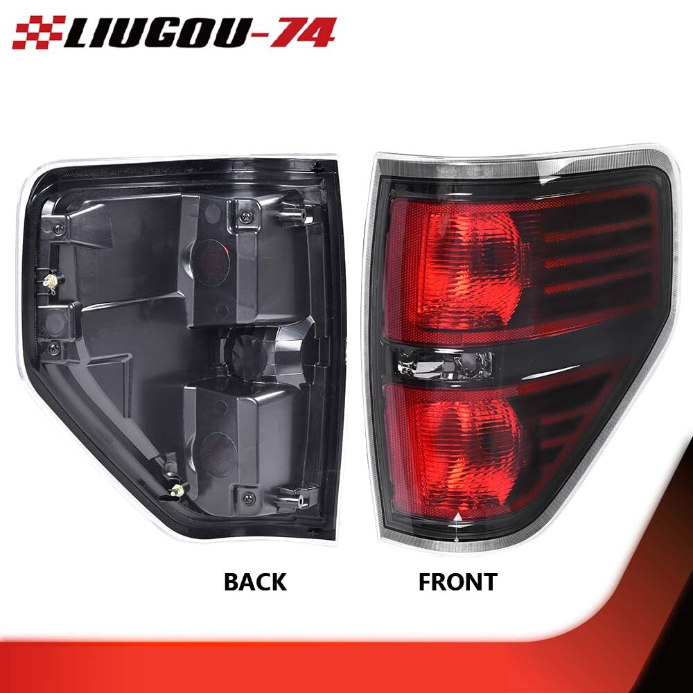 Fits 09 - 14 for Pickup Tail Light Rear Brake Light Right Hand Passenger Side 1 pc - v