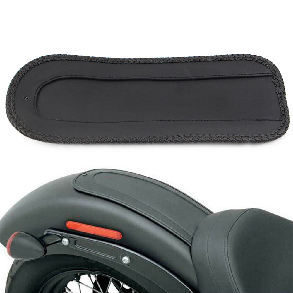 Rear PU Leather Fender Bib for Solo for Seat for Harley Davidson FX/FXR Softail 1984-06