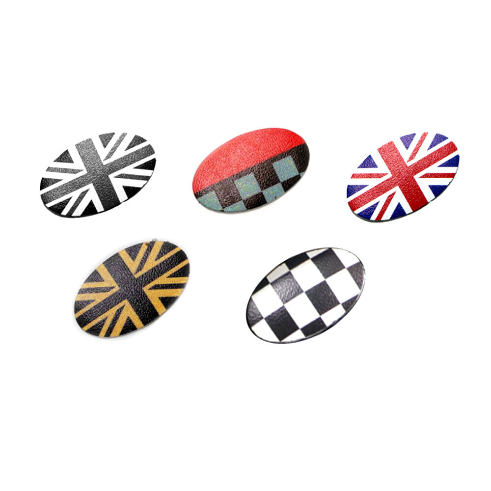 for Co -Pilot Storage Box Button Sticker for MINI COOPER R55 R56 R57 R59 Car Styling Q