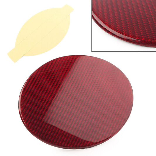 RED Car Oil Gas Tank Cover Real Carbon Fiber for Subaru BRZ for Toyota 86 Q