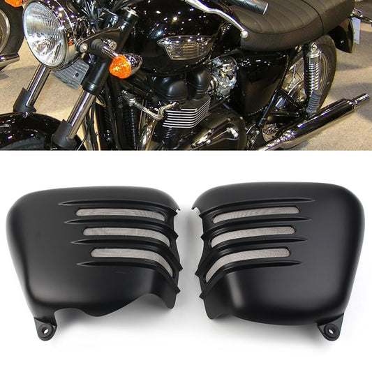 Matte black Battery Side Cover Cowl Fit T100 SE ACE Thruxton 900 Scrambler 01-15
