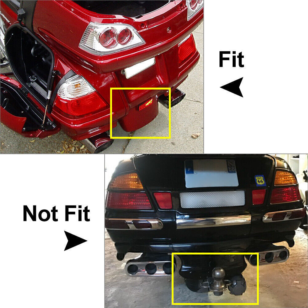 Motorcycle Rear Fender Trim Fairing for Honda Goldwing GL1800 2006 - 2011