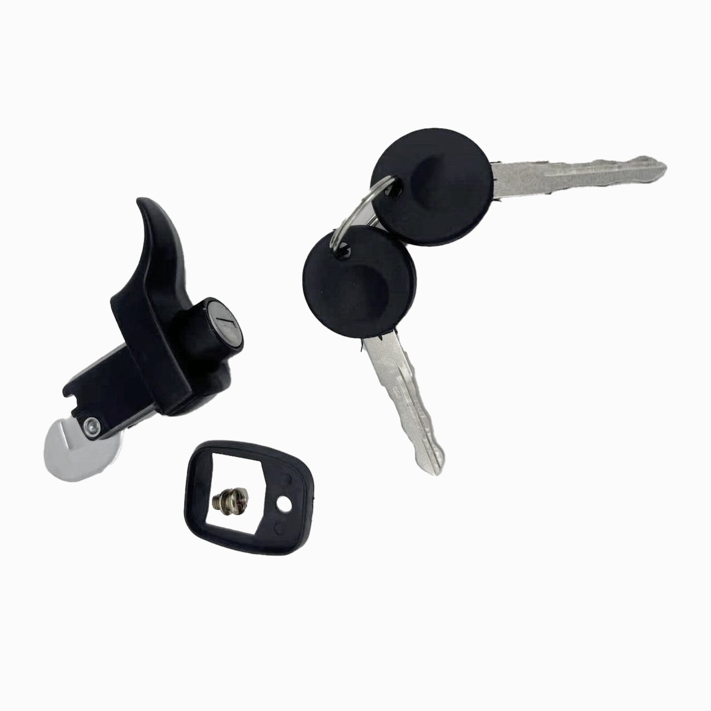 Black Deckelid lock rear cover for for VW Bug bus engine Beetle T1 T2 1138275031- v