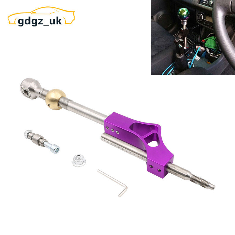 Car Gear Shifter Extender Adjustable Short Shifter for Honda for Civic EG EK Purple