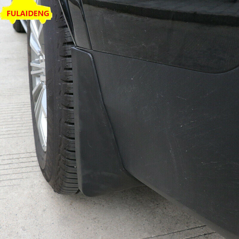 4P for Cadillac XT5 2016-2021 ABS Black Fender Mud Flaps Splash Guards Mudguards