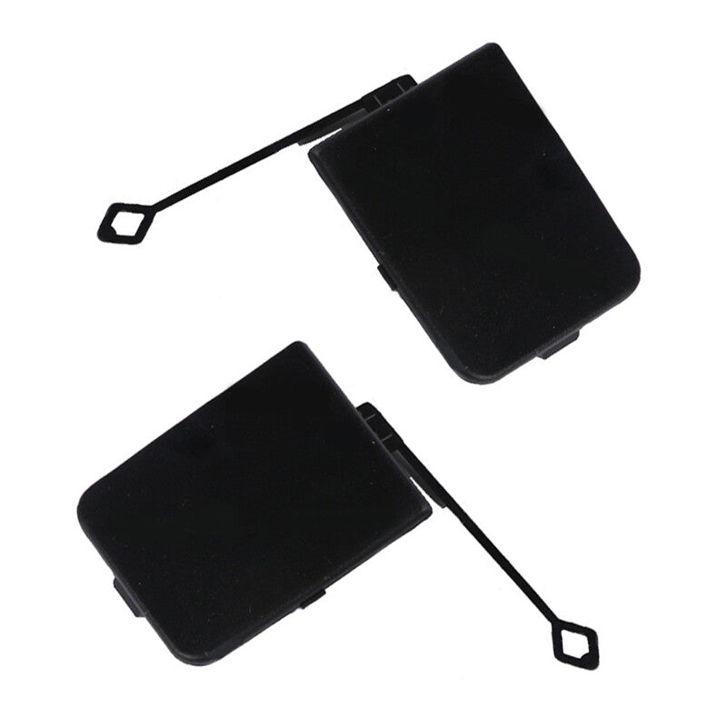 A pair of left and right rear bumper tow hook cover primers for E84 X1 2013-2015. n