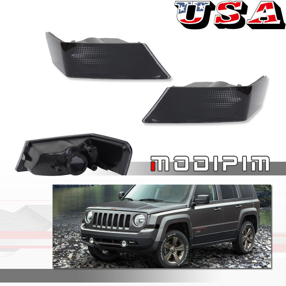 Suitable for 07-17 for Jeep PATRIOT Parking Light Turn Signal Direction Light Front Pair Set- v