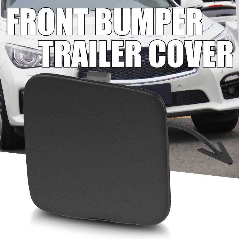 Front Bumper Tow Hook Eye Cover Cap for Infiniti Q50 2014 2015 2016 2017 2018 Q