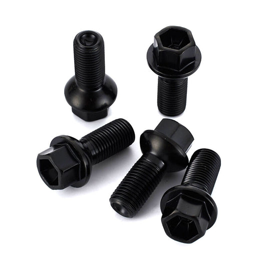 5-piece wheel lug bolt and nut set, 0009908307, suitable for C250, C300, CLS63, E280, E500. n
