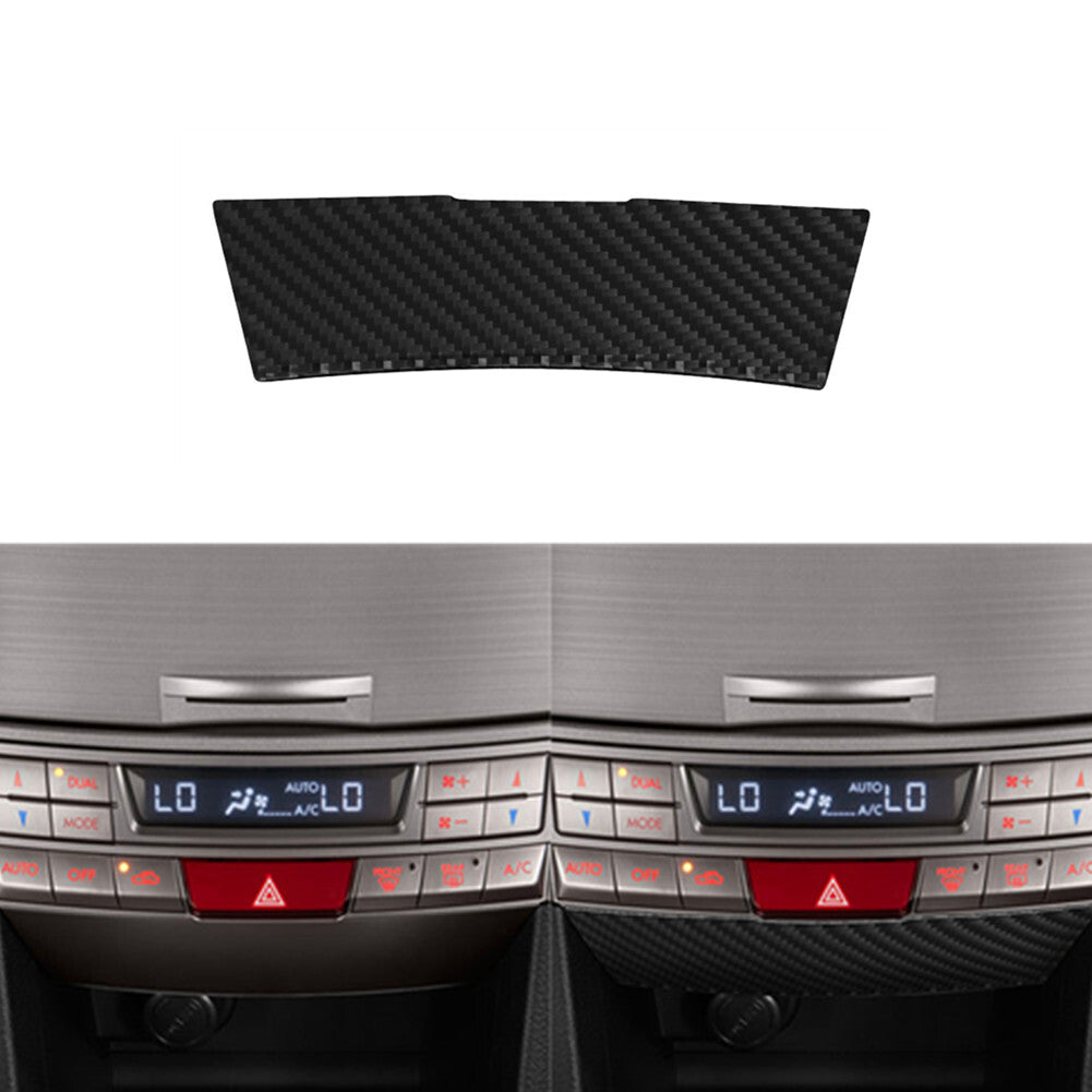 Carbon Fiber Below Center Console Cover for Subaru Legacy Outback 2010-2014