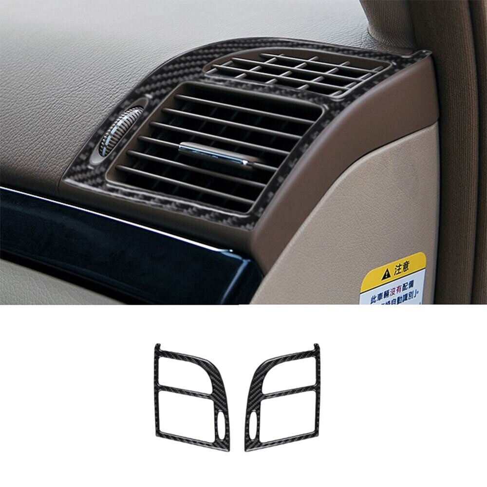 15x Carbon Fiber Interior Full Set Cover Trim For E-Class W211 New n