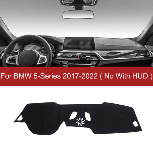 1X PU leather Dashboard Dash Mat Non-slip DashMat Shade for BMW 5 Series 2017-24
