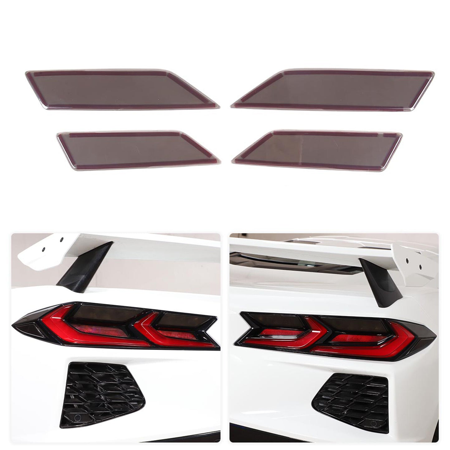 1Pair Front Fog Light Lamp Cover Cap for Lexus IS250 IS350 2006-2009- v