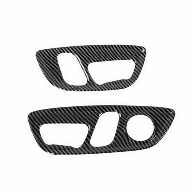 for Mazda CX-30 2020-2022 Chrome Rearview Side Door Mirror Rain Visor Cover Trim v