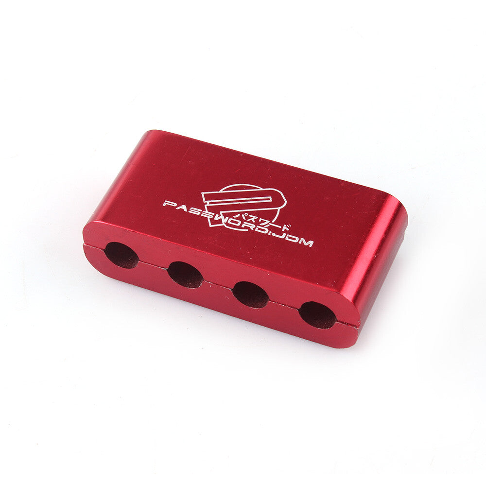 Red JDM Spark Plug Electrical Wire Clamp Separator Line Ignition Cable Clip Q