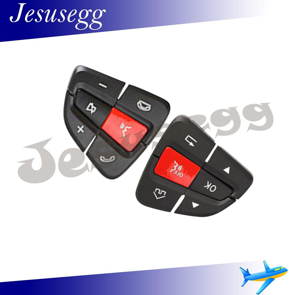 2x LHRH Steering Wheel Switch Button Cover Repair Kit for Benz 15-19 GLC W205 Q