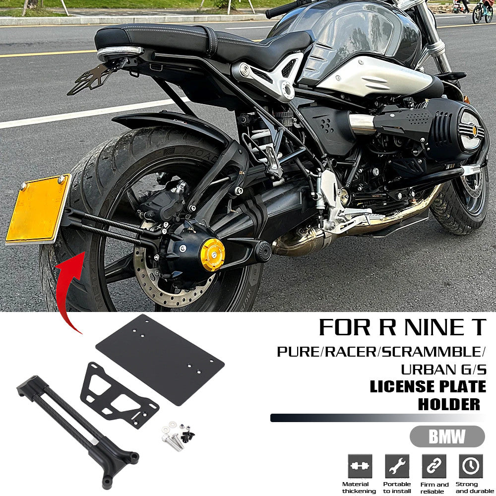 Motorcycle Side Mounted License Plate Bracket for BMW R NINE T R9T Pure Rninet