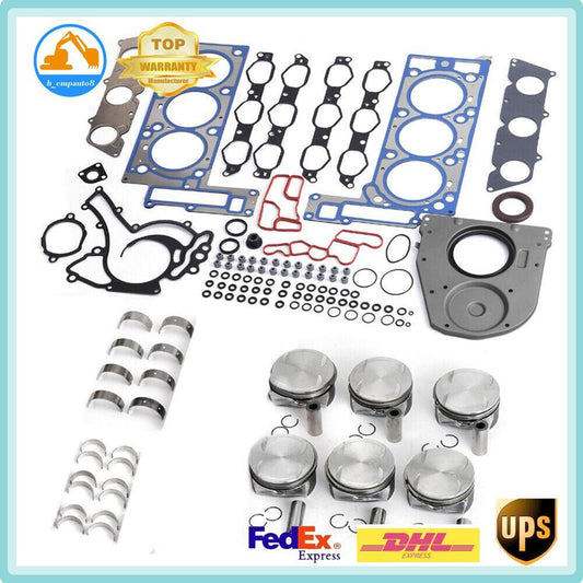 M272 Engine Overhaul Rebuild Kit for Mercedes-Benz 3.5L C350 W204 W211 W166