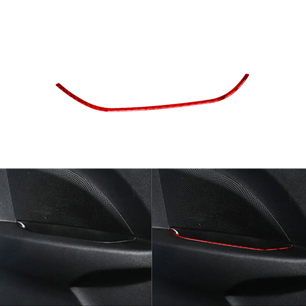 1Pcs Top Reading Light Frame Trim Cover Carbon Fiber For 350Z 2006-2009 v