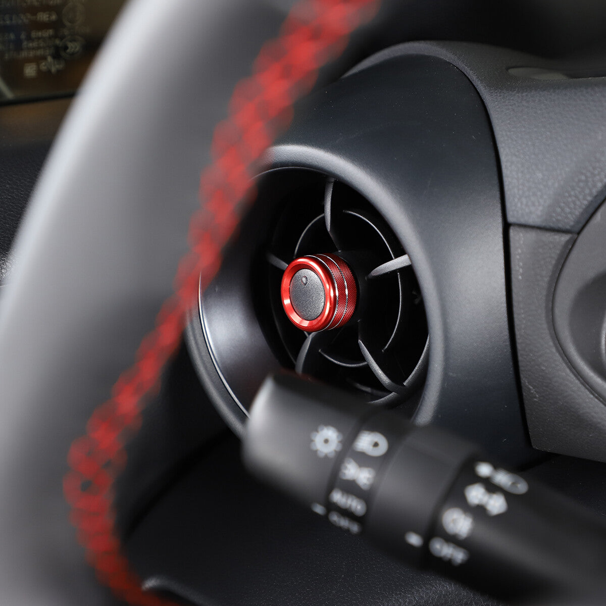 Black musical instrument storage box container tray decoration for Toyota Supra A90 2019-22