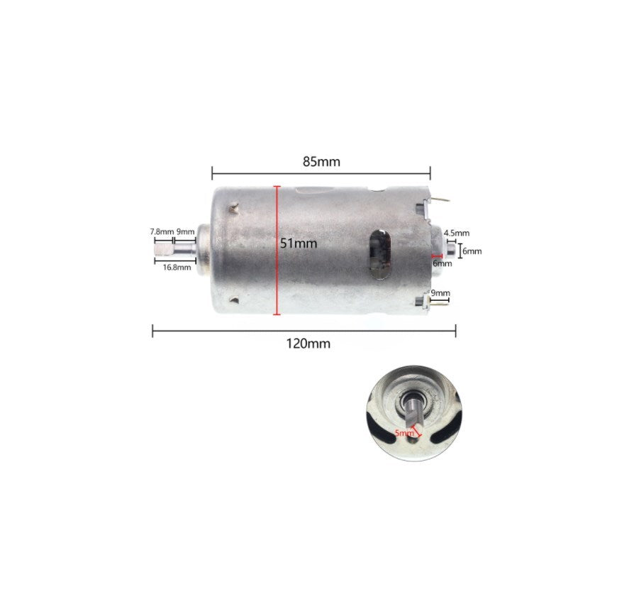 Convertible hydraulic pump motor suitable for Ford Sunliner 1956-59 and Thunderbird 1960-1966