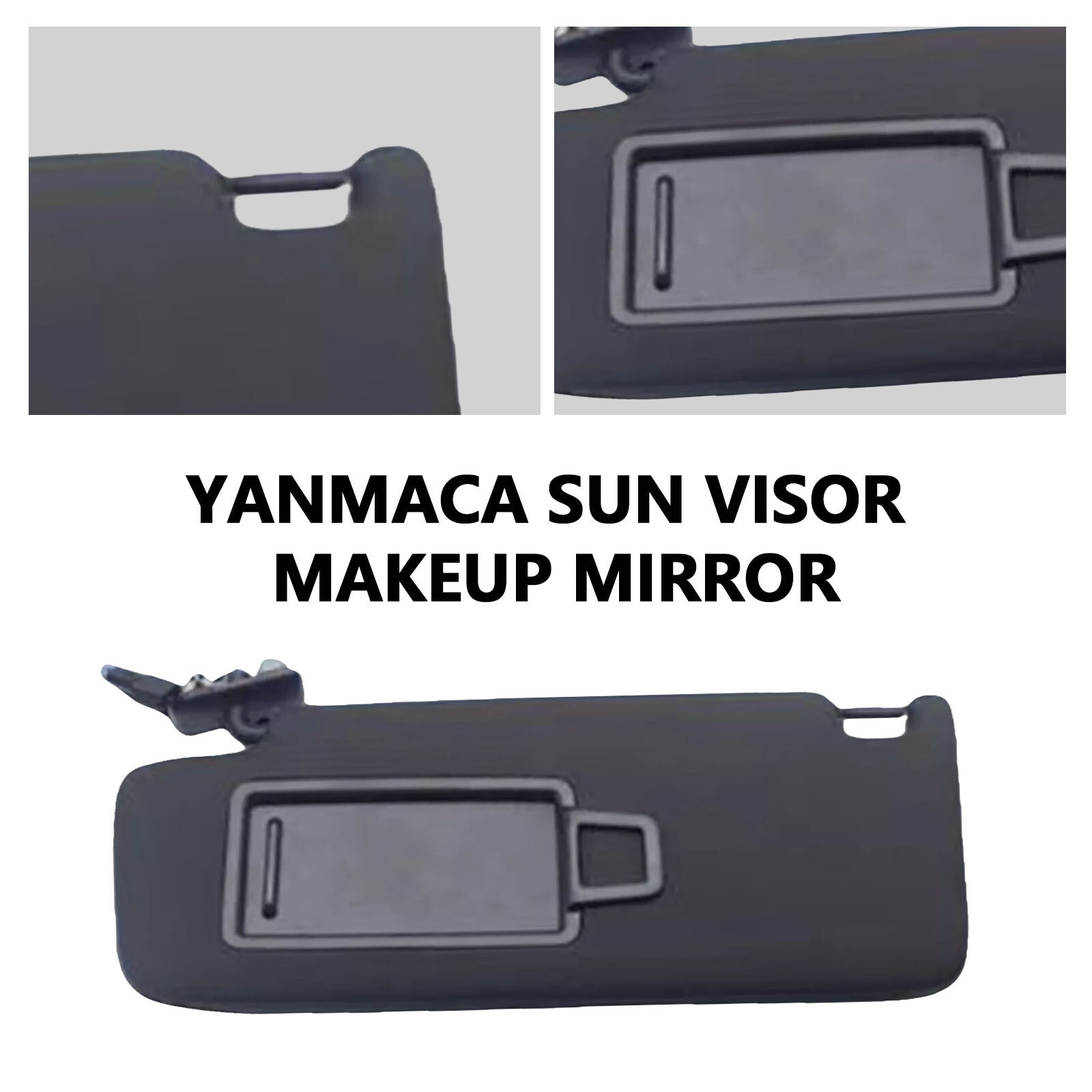 Inner Left Sun Visor Sunshade Sunvisor Assembly for Porsche Macan 2014-2022