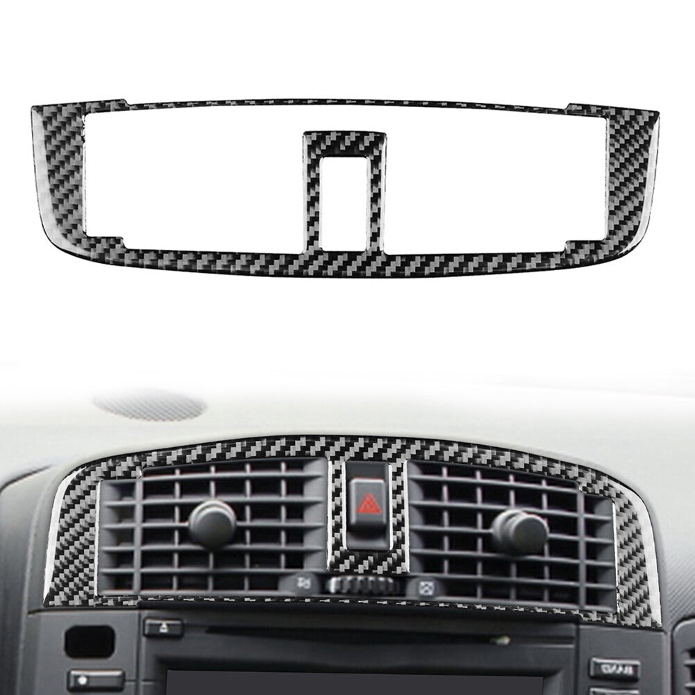Carbon Fiber Center Air Outlet Vent Cover Trim for Cadillac CTS 2003-2007 2006