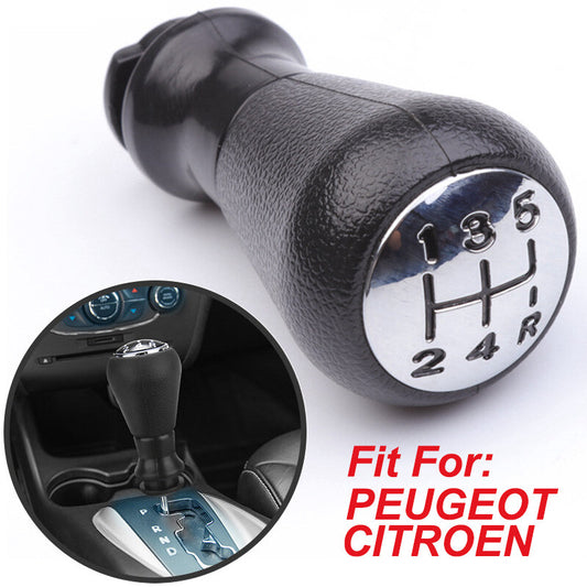 5 Speed MT Gear Shift Knob Shifter for Peugeot 106 206 207 306 307 406 for Citroen Q