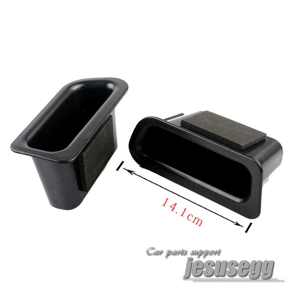 R+L Rear Interior Black Side Door Storage Box Container for Volvo XC60 2009-2016 Q