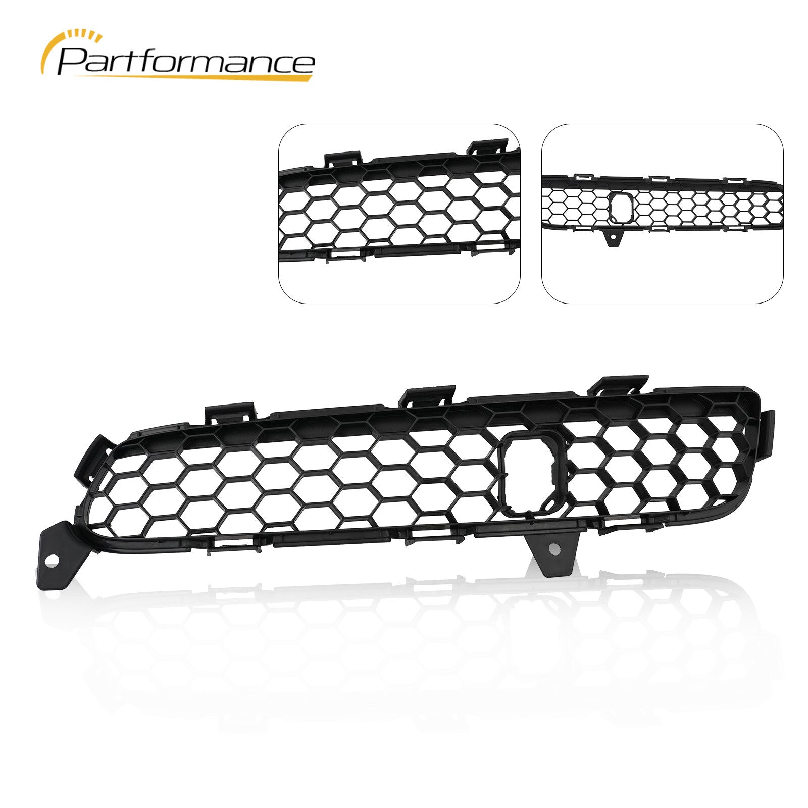 for INFINITI QX50 EX35 Bumper Noodle Grille Front Passenger Side Handle 2008 - 15- v