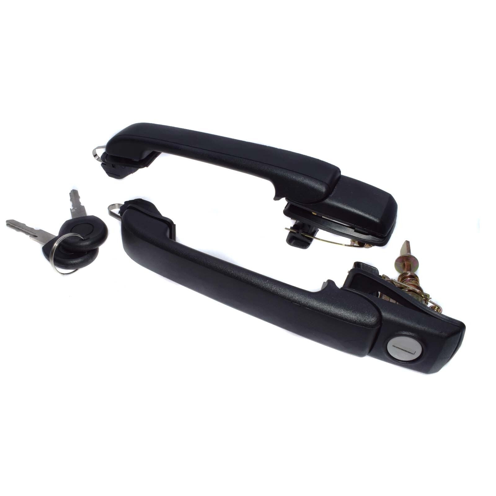 New front door handle with key left and right set suitable for 93-98 for VW for Jetta for Golf - v