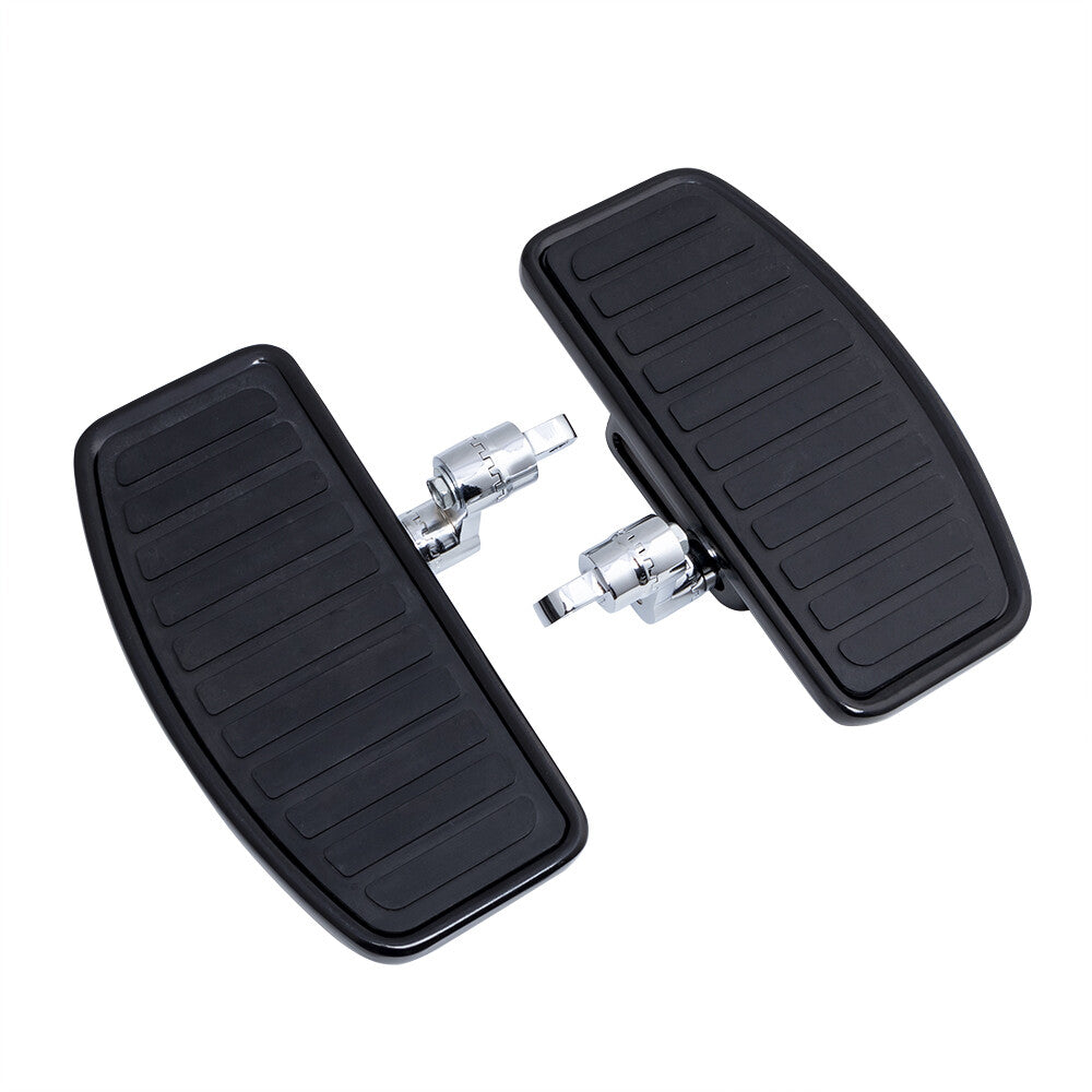 Front Driver Floorboard Footboards Footrest for Harley Sportster 883 1200 Dyna Q