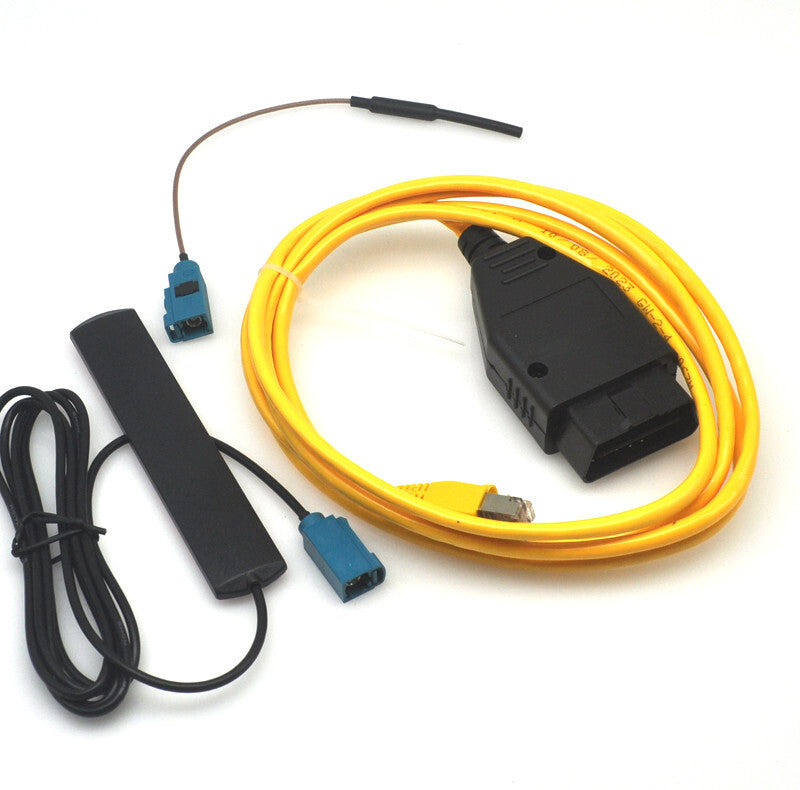 wifi bluetooth antenna cable ethernet obd coding Kit for BMW F30 F32 F10 NBT EVO