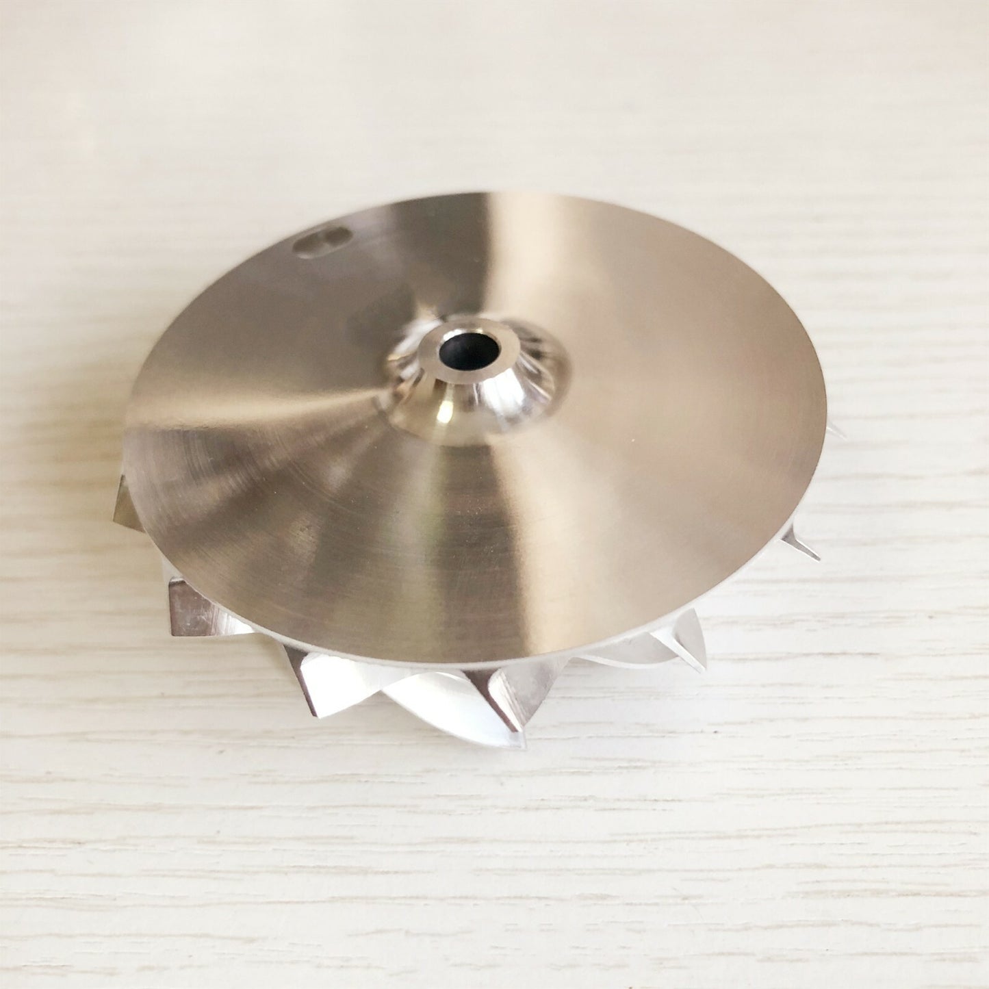 RHF55 54.64/70.98 mm 7+7 blade high-performance turbine blank compressor wheel