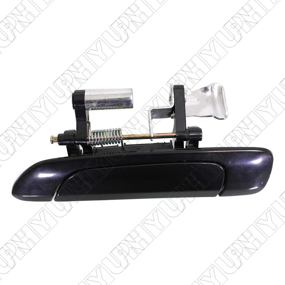 4pcs Front Rear Outside Door Handles Black for Honda for Civic 2001-2005 Sedan