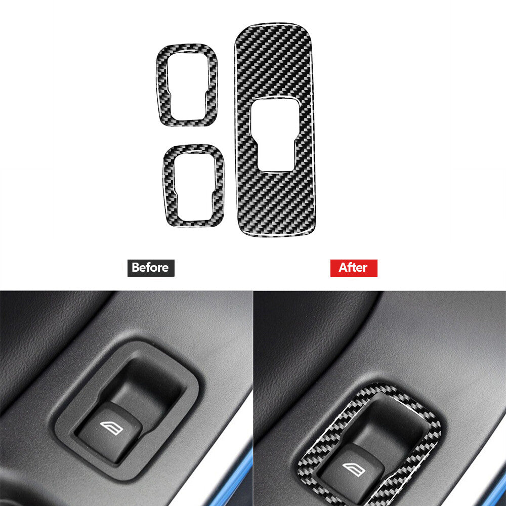 Carbon Fiber Inner Side Air Vent Outlet Cover Trim for Hyundai Azera 2006-2011 v