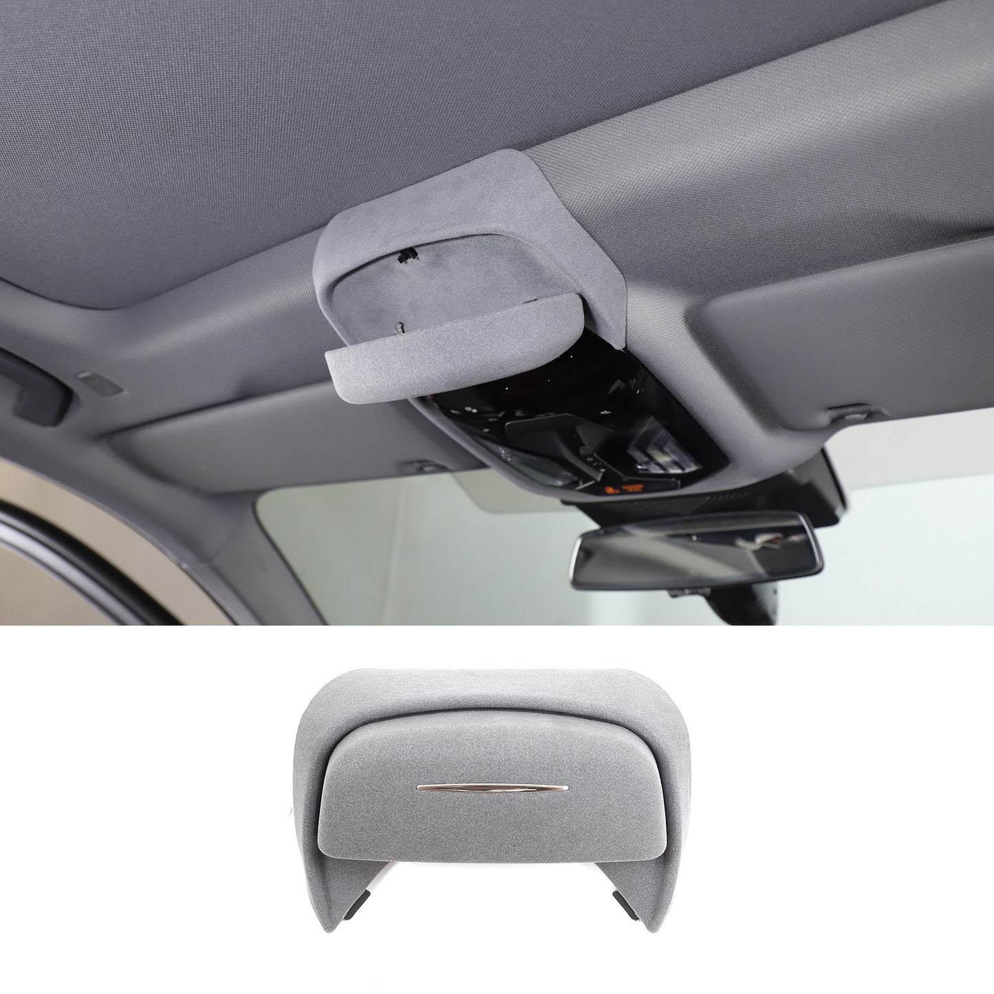 for Hyundai Santa Cruz 2022 - 2025 Carbon Fiber Air Vent Console Dashboard Panel- v