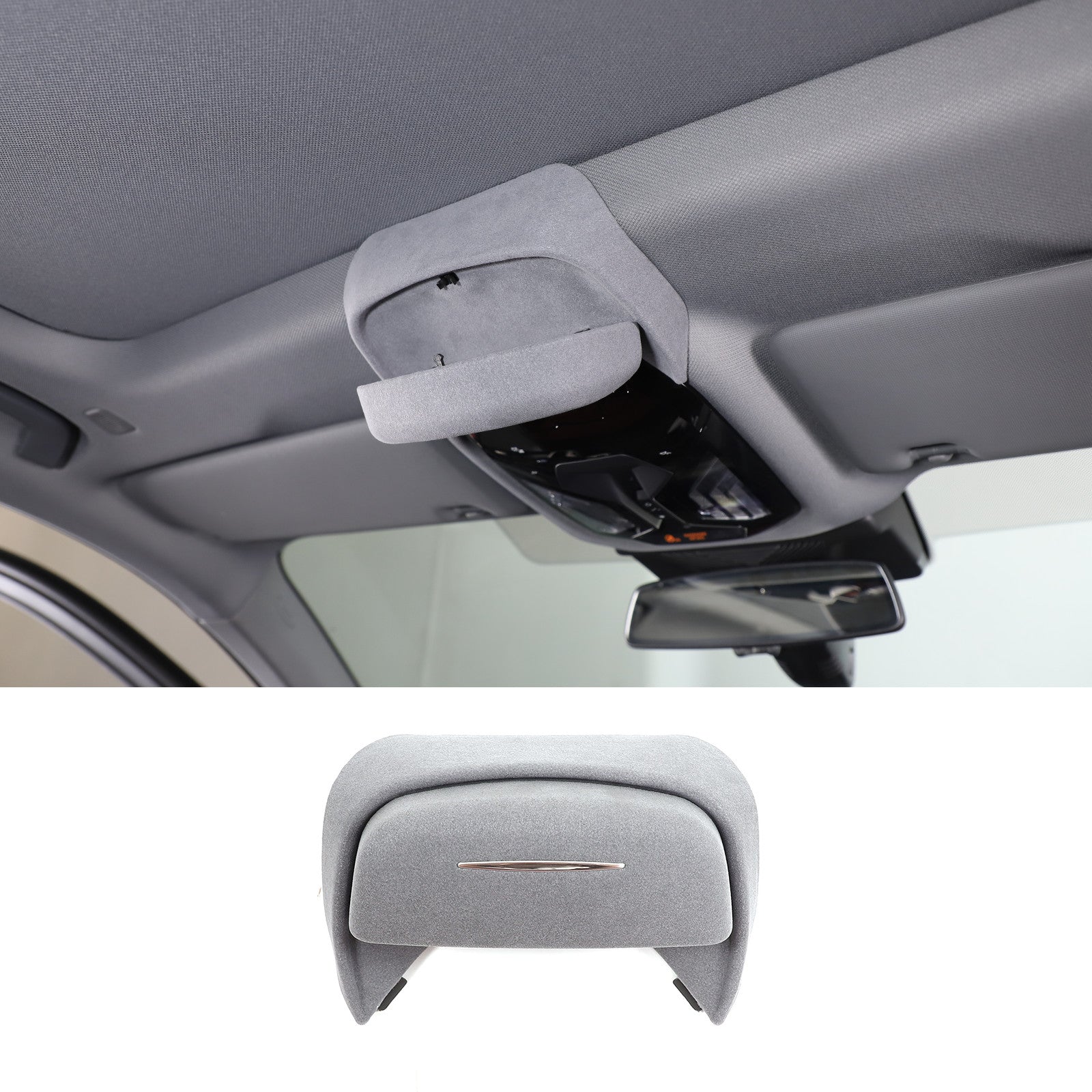for Hyundai Santa Cruz 2022 - 2025 Carbon Fiber Air Vent Console Dashboard Panel- v