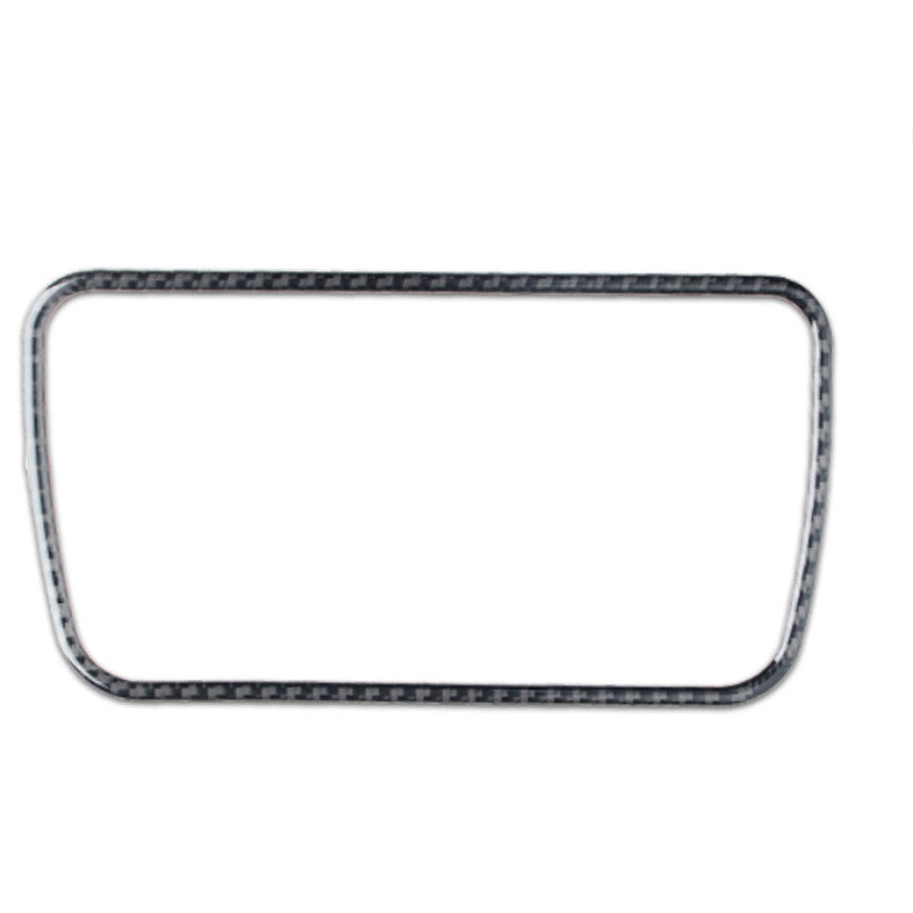 Red Carbon Fiber Fuse Box Sticker Frame Cover Trim for Kia Cadenza 2014-2016 v