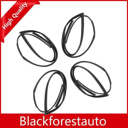 Set of 4 For 2003 - 2007 for Honda for Accord Door Glass Run Channel Weather Window Seal