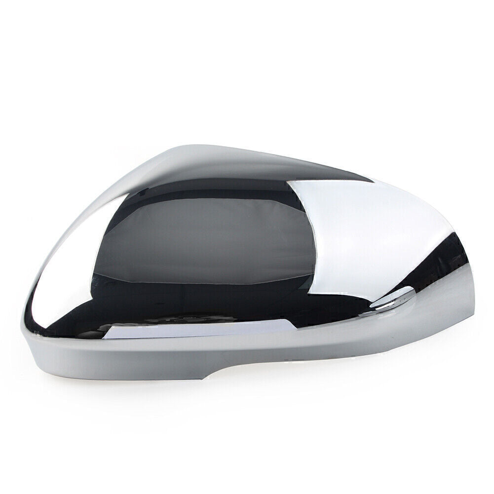 1x Left Side View Mirror Cover Cap Chrome Fit for Jaguar XF XFR XFR-S XJ XE XKR-S Q