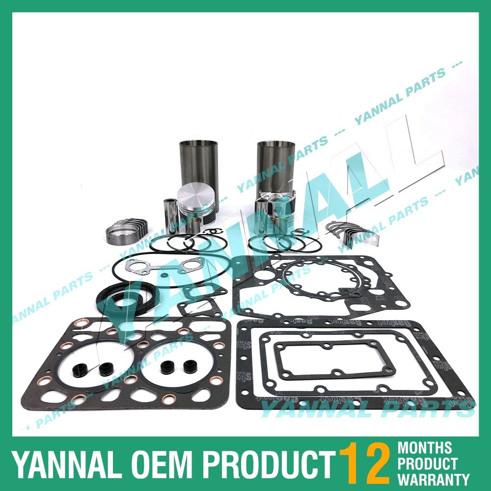ZB600 Overhaul and Reconstruction Kit with Shims and Bearings for Kubota Diesel Engines