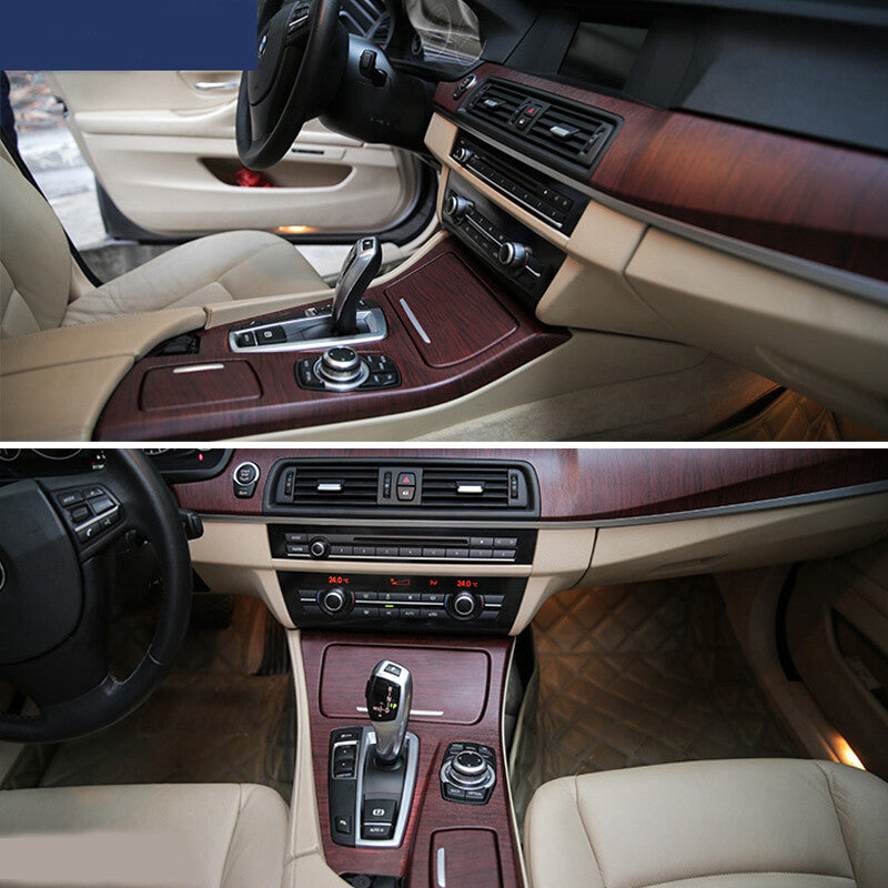 DIY Car Interior Design Wood Texture Grain Vinyl Packaging Stickers/Decals n
