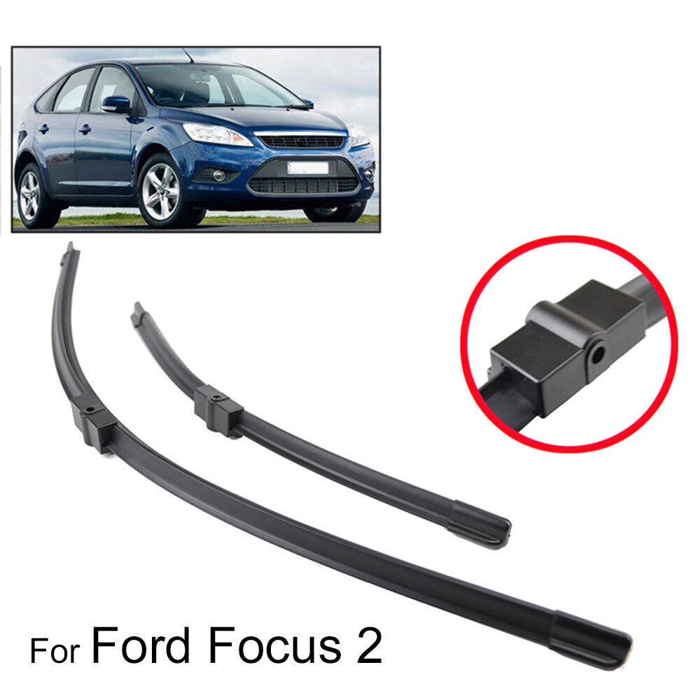  for ford  FOCUS 2 MK2 2004-2011 FRONT WINDSCREEN WIPER BLADES SET 05 07 Q