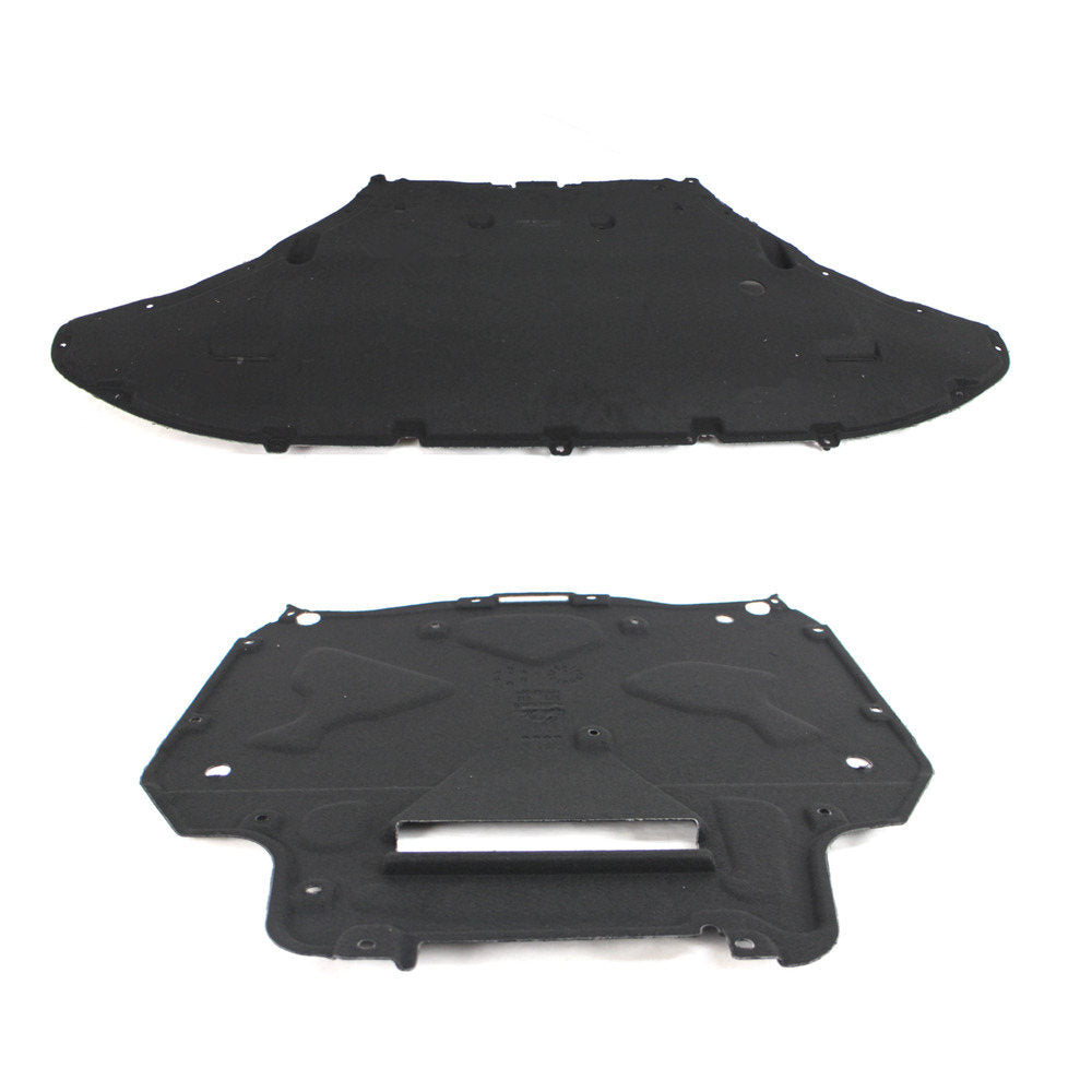2pcs set Engine splash shield protector Rear & Front Fits 2017 - 2023 for Audi Q7 n