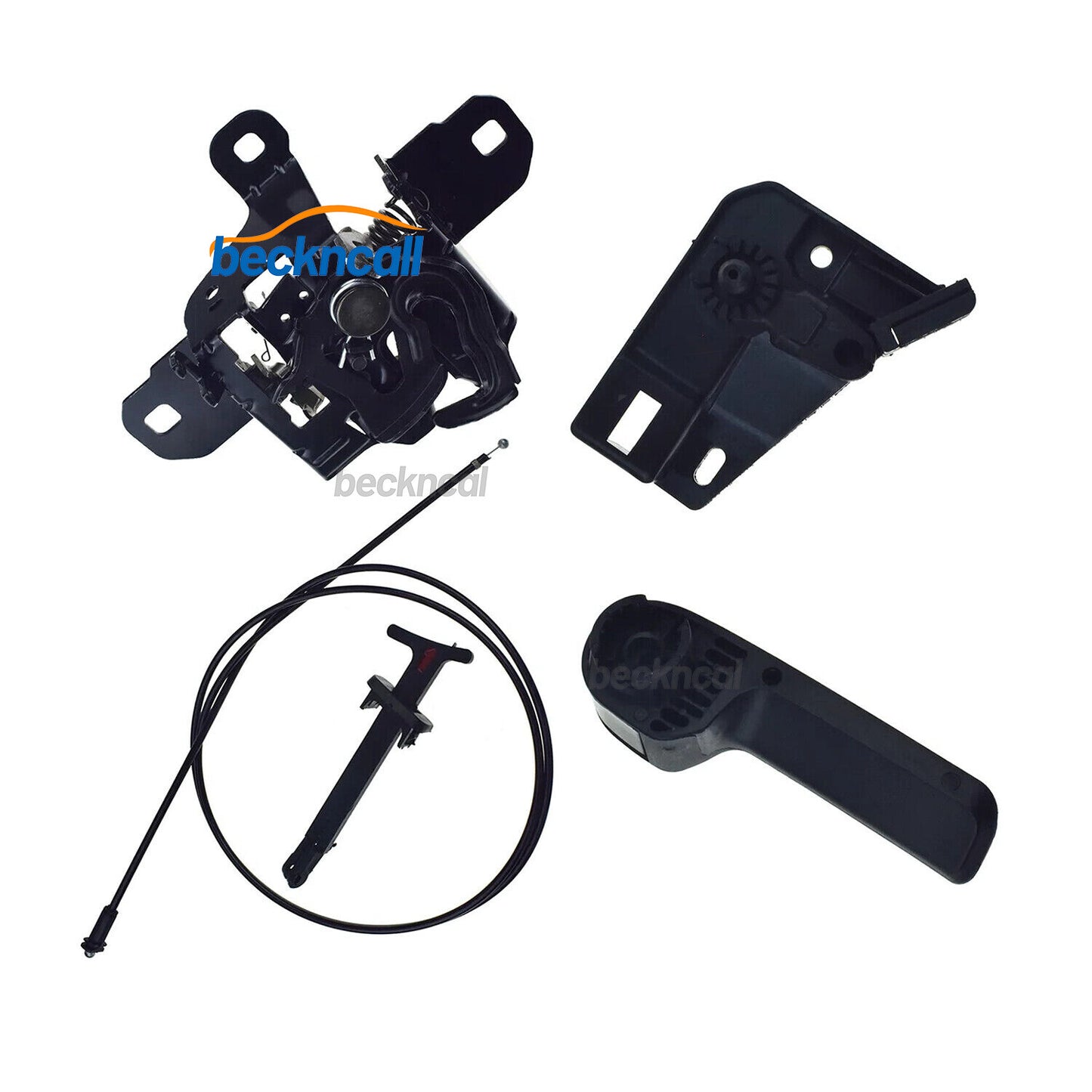 Hood Latch Pull Rod Release Handle Bracket Cable Kit for VW Eos for Jetta for Golf GTI
