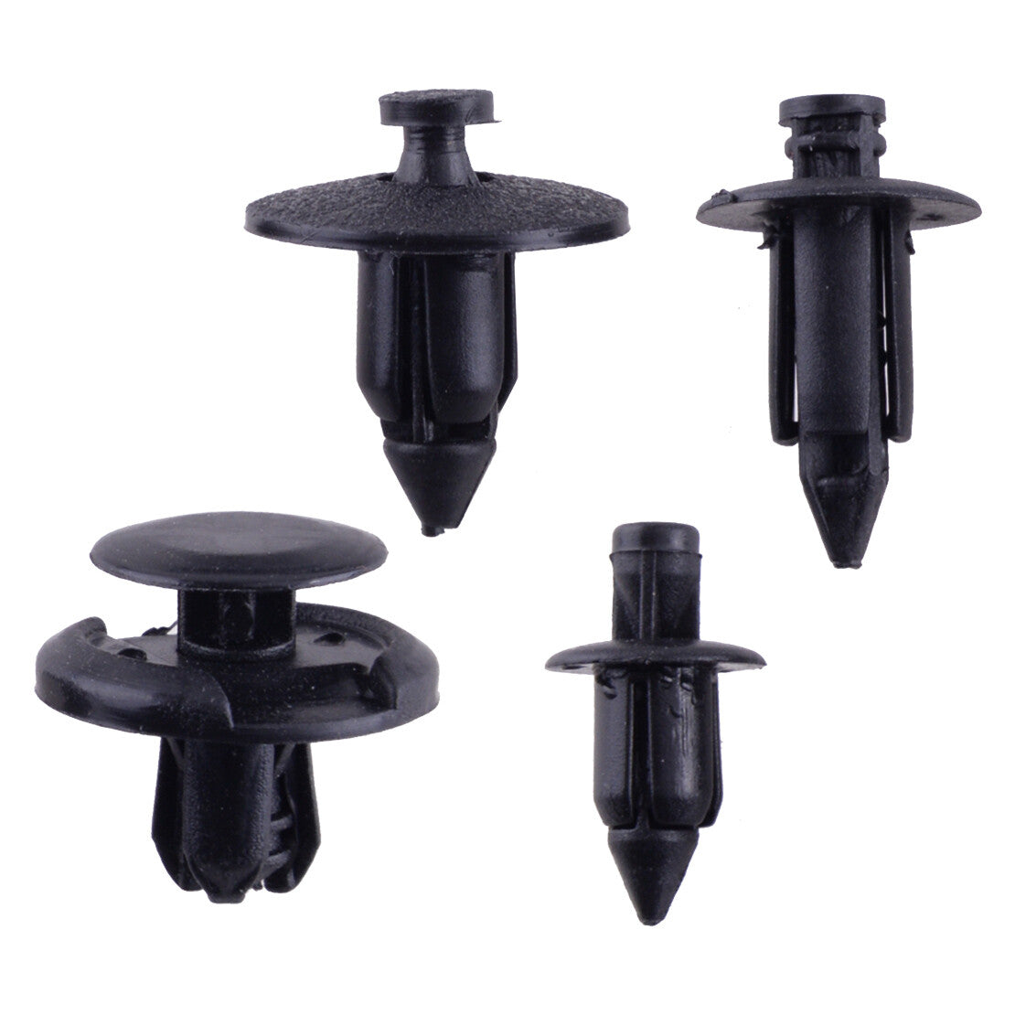 80Pcs Motorcycle Fairing Bodywork Bolt Push Pry Nylon Rivets Pin Clips