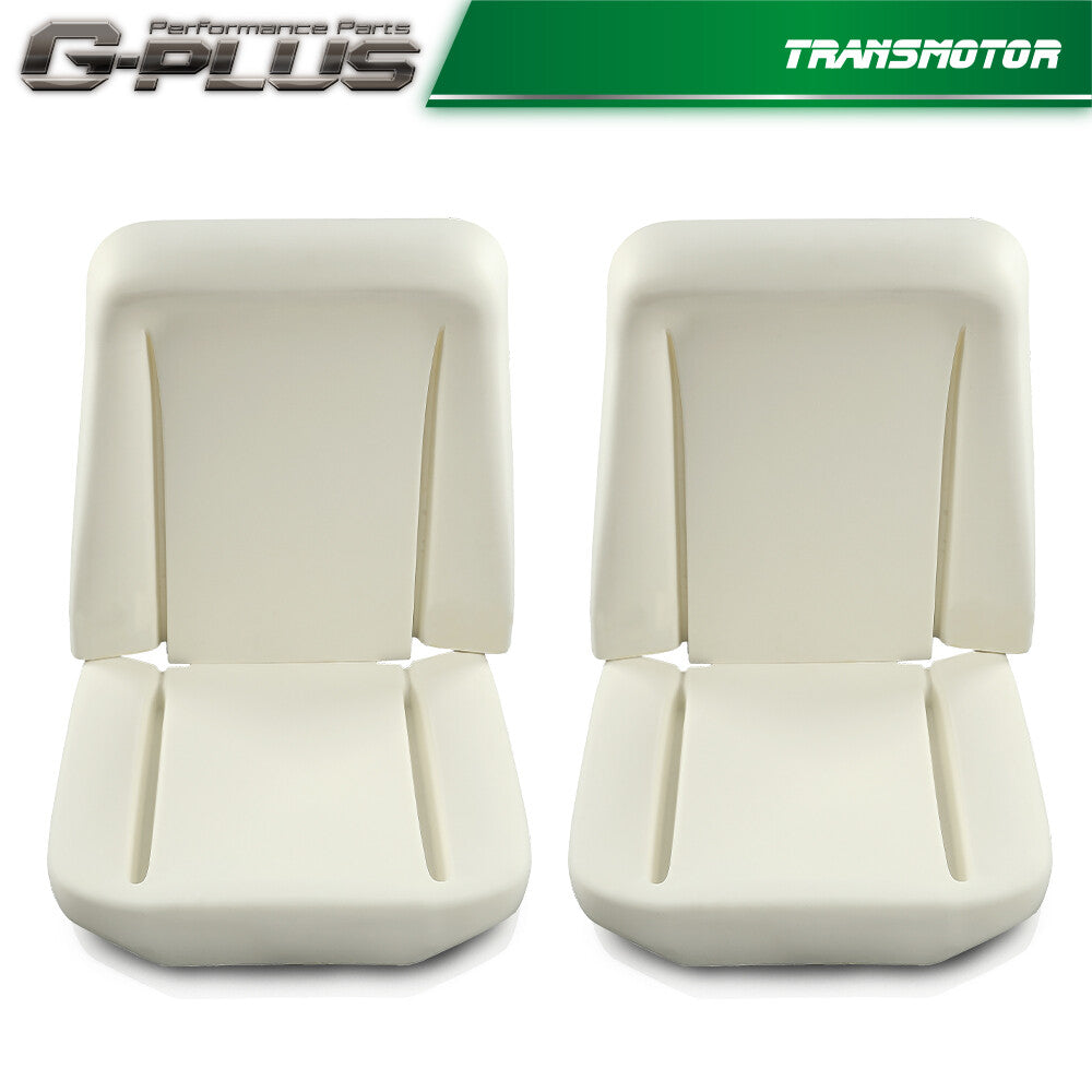 Fits 1966 - 1972 GM Front Bucket for Seat Foam Bread Pads Upper and Lower - v