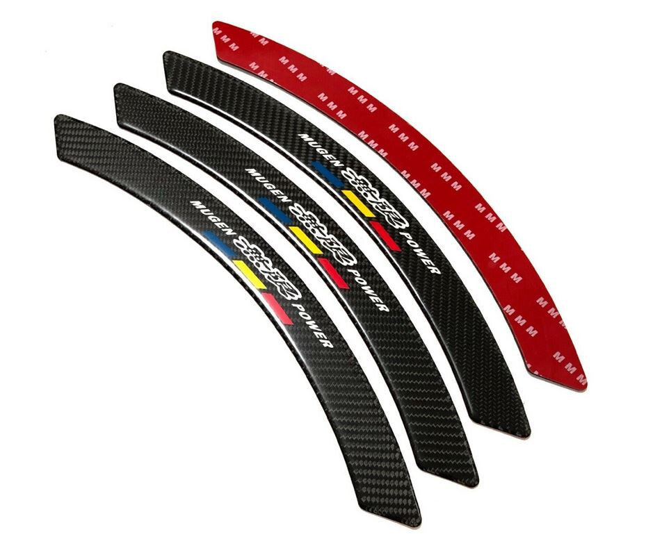 Car wheel arch protector molded stickers by Mugan for Honda 4x