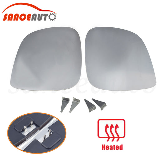 Heated mirror glass, one pair of 2 pieces, suitable for Amarok Transporter Multivan T5 T6 2H0857521E- n